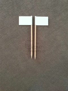 10 ks, 30x20 mm - gastrovlaječka bílá