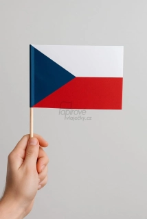 ČR, 50 ks, papírová vlaječka A5